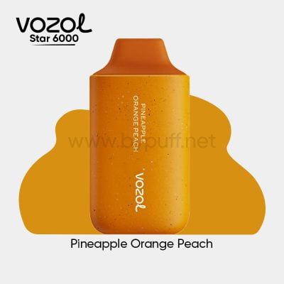 Vozol Star 6000 Pineapple Orange Peach